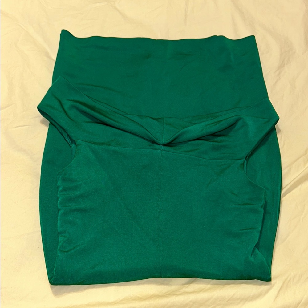 Ralph Lauren Green Off-Shoulder Dress - Picture 6 of 7
